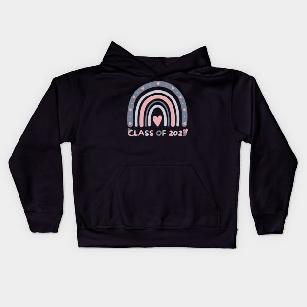 Class Of 2025 Kids Hoodie by MtWoodson